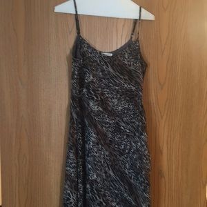 Long patterned dress